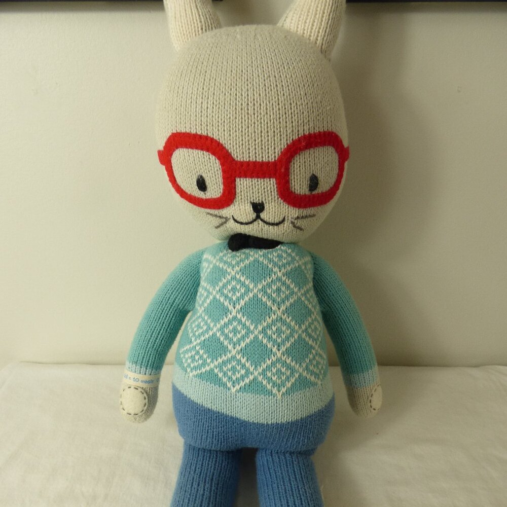 Cuddle + Kind Benedict the Bunny, Size Large 20"